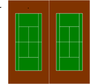 courts, tennis, two, green, grass, nature, sand, diagram, sport, brown sports-307444.jpg